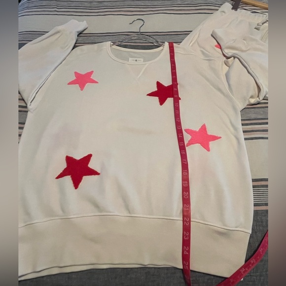 LOU & GREY | Med | FUZZY STARS | Lounge Set - Picture 8 of 16